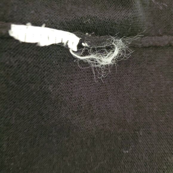 ATM Lightweight Cardigan Sweater V Neck Sweater Black Sz M - Picture 6 of 6